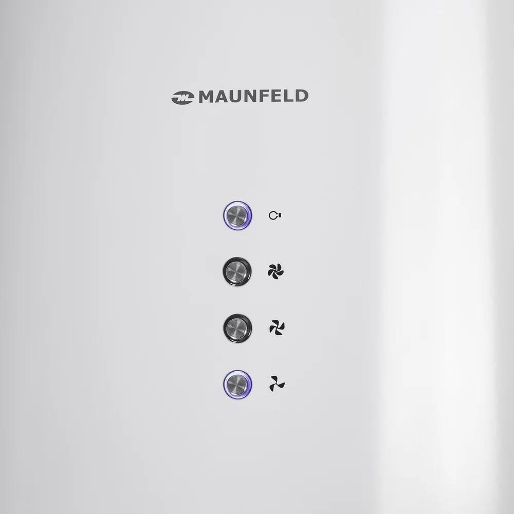 Кухонная вытяжка maunfeld lee wall 35 белый 6