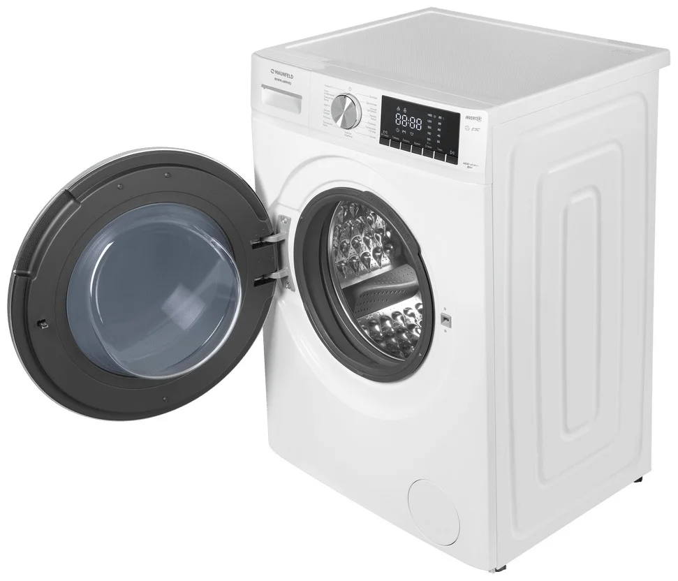 Стиральная машина c инвертором maunfeld mfwm148wh02 5