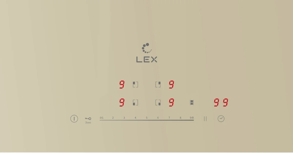 LEX EVI 641B IV панель стеклокерамическая индукционная 2