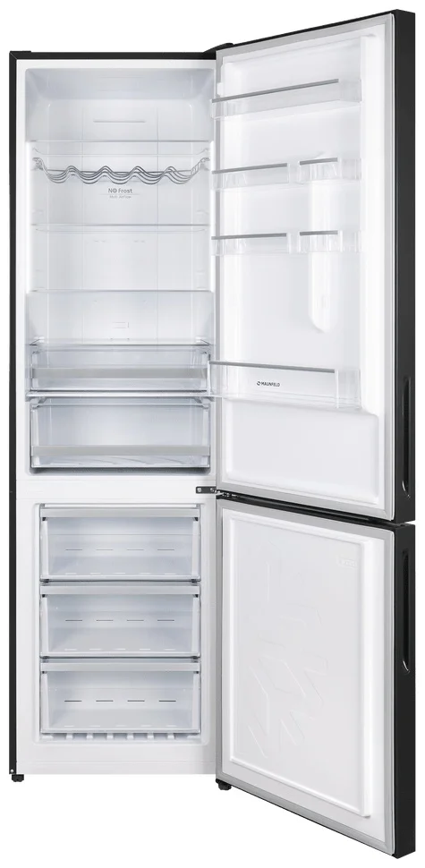 Холодильник MAUNFELD MFF200NFB Matt Inverter 4