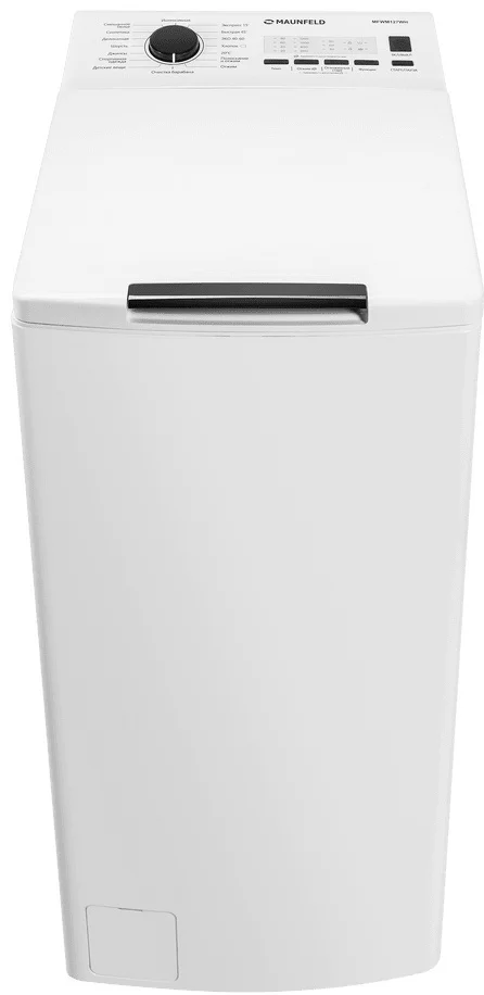 Стиральная машина с вертикальной загрузкой MAUNFELD MFWM127WH 5