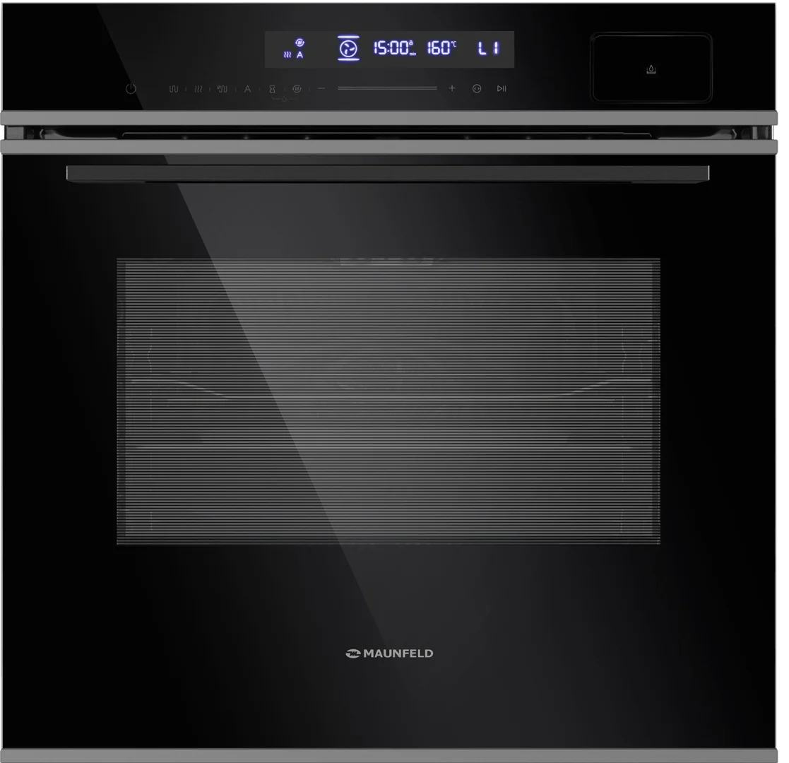 Шкаф духовой электрический с паром MAUNFELD MEOR7216STB