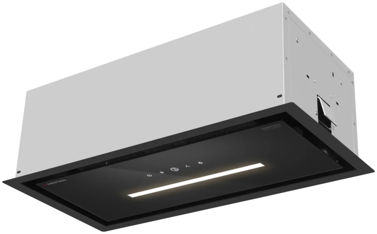 Вытяжка полновстраиваемая SMARTBOX60BK GLASS COMFORT 2