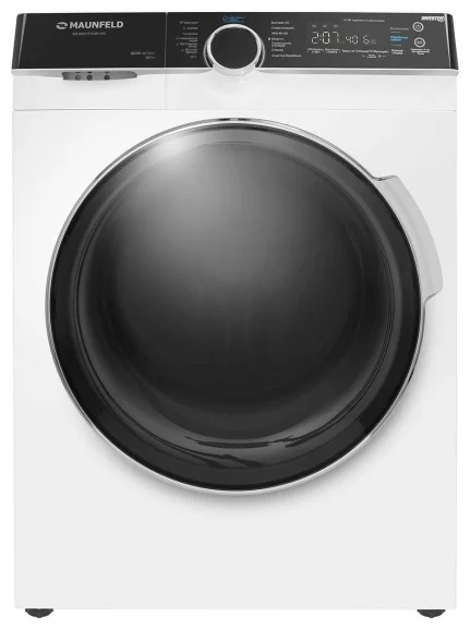 Стиральная машина с инвертором и паром MAUNFELD MFWM1510WH06 2