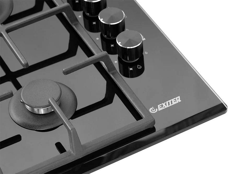 Встр-ая варочная газовая поверхность EXITEQ PL 640 STG-E/А, , шт 3