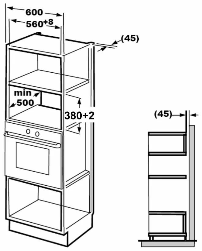 Микроволновая печь встраиваемая EXITEQ EXM-107, , шт 10