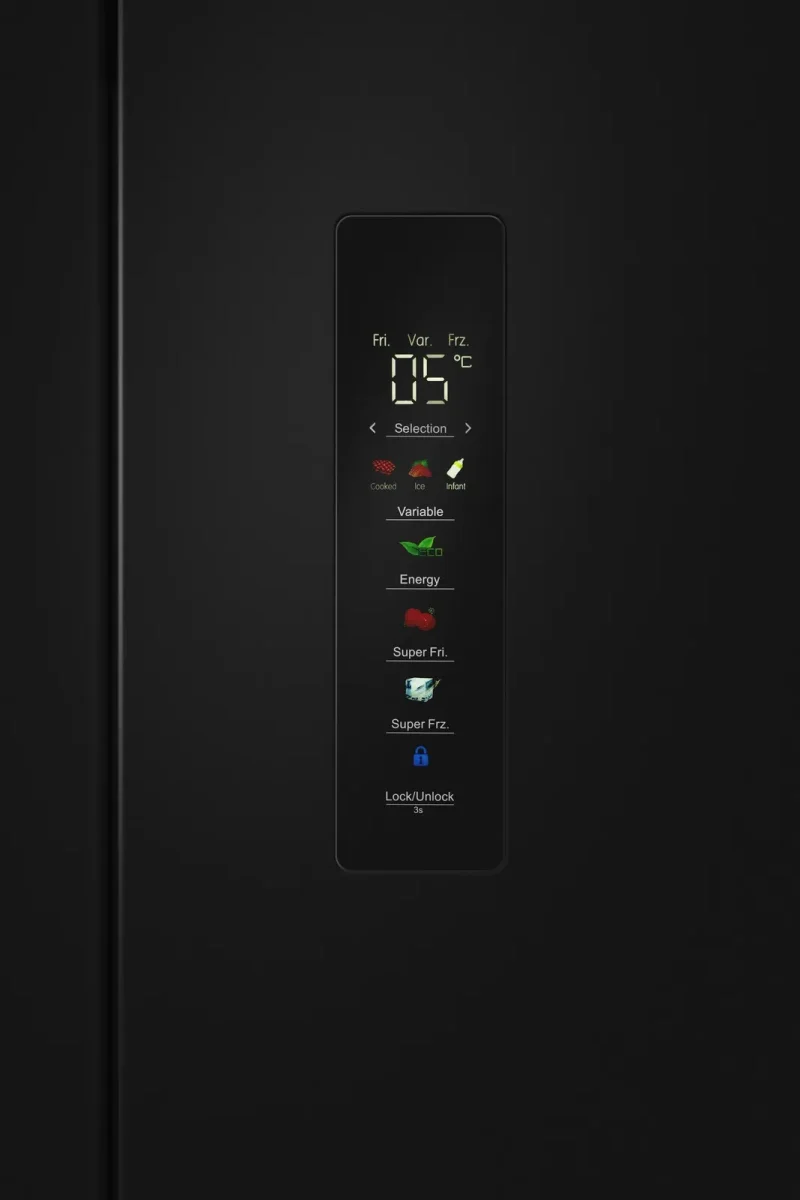 Холодильник отдельностоящий с инвертором MFR70BK TOTAL NO FROST CROSS DOOR ULTRA 6
