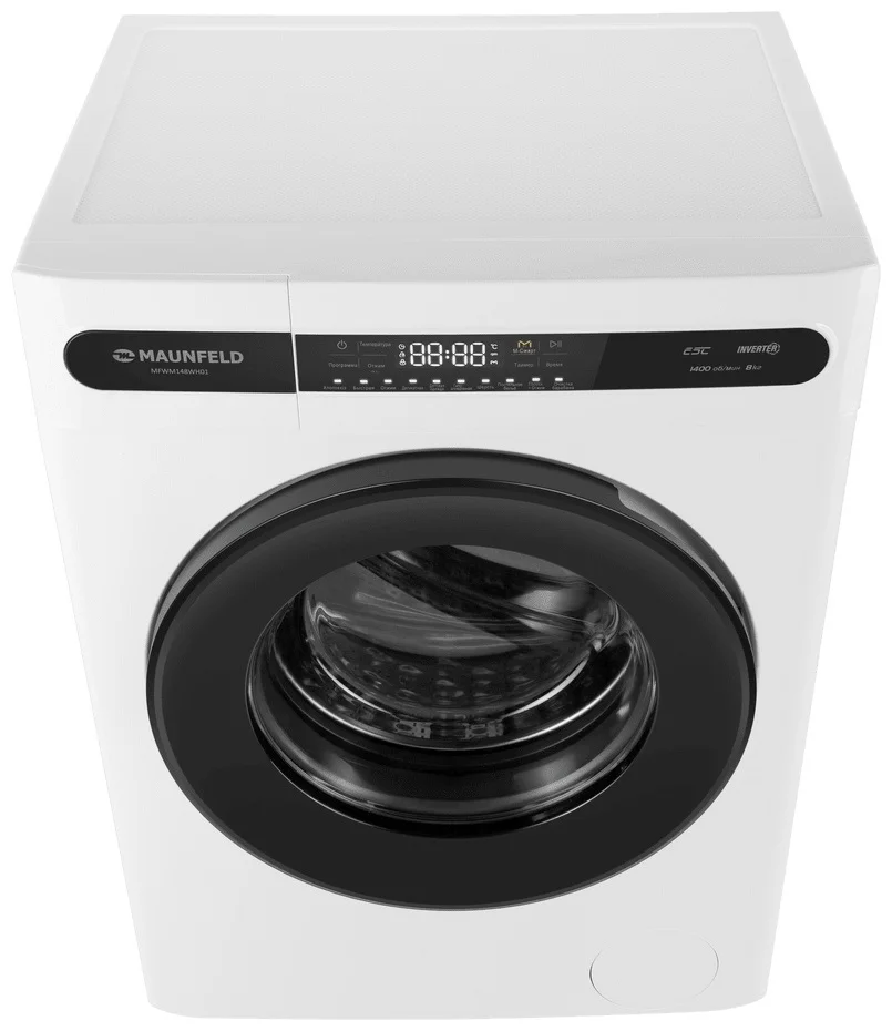 Стиральная машина c инвертором MAUNFELD MFWM148WH01 13