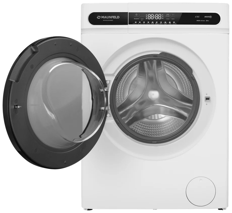 Стиральная машина c инвертором MAUNFELD MFWM148WH01 14