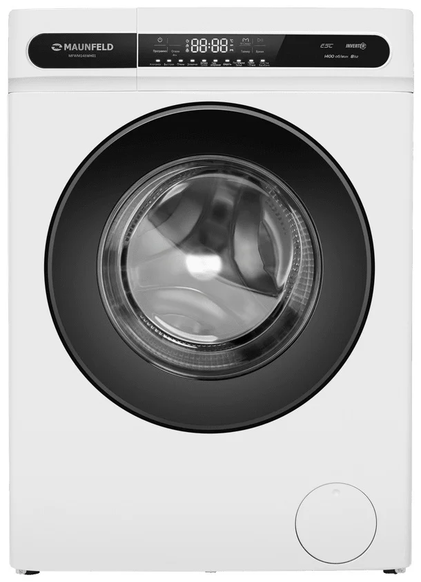 Стиральная машина c инвертором MAUNFELD MFWM148WH01 15