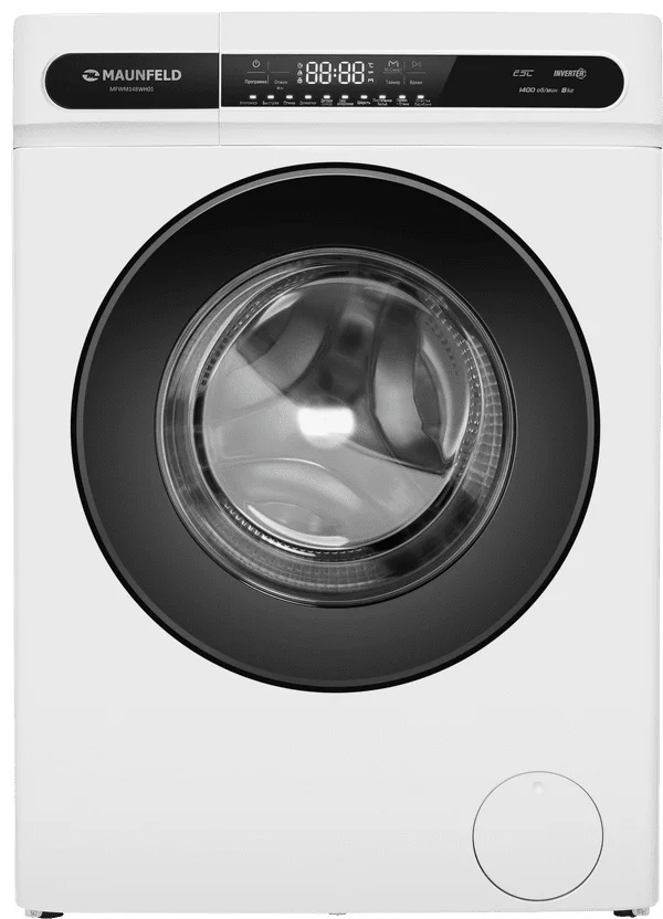 Стиральная машина c инвертором MAUNFELD MFWM148WH01 5
