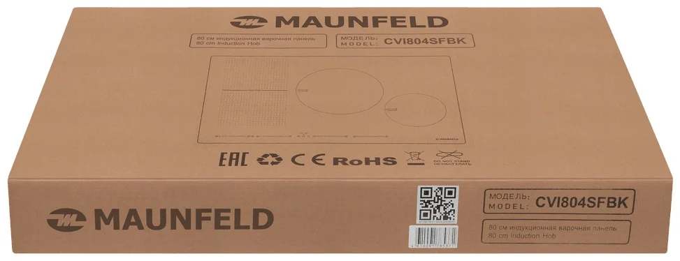 Индукционная варочная панель MAUNFELD CVI804SFBK Inverter 10