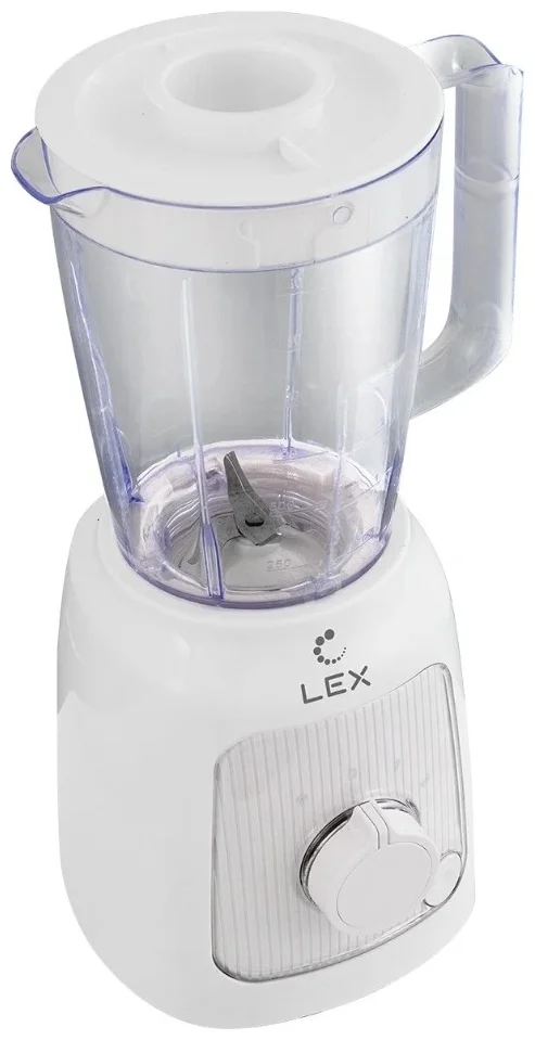 LEX LX 20010-2, блендер стационарный пластиковый (белый) 2