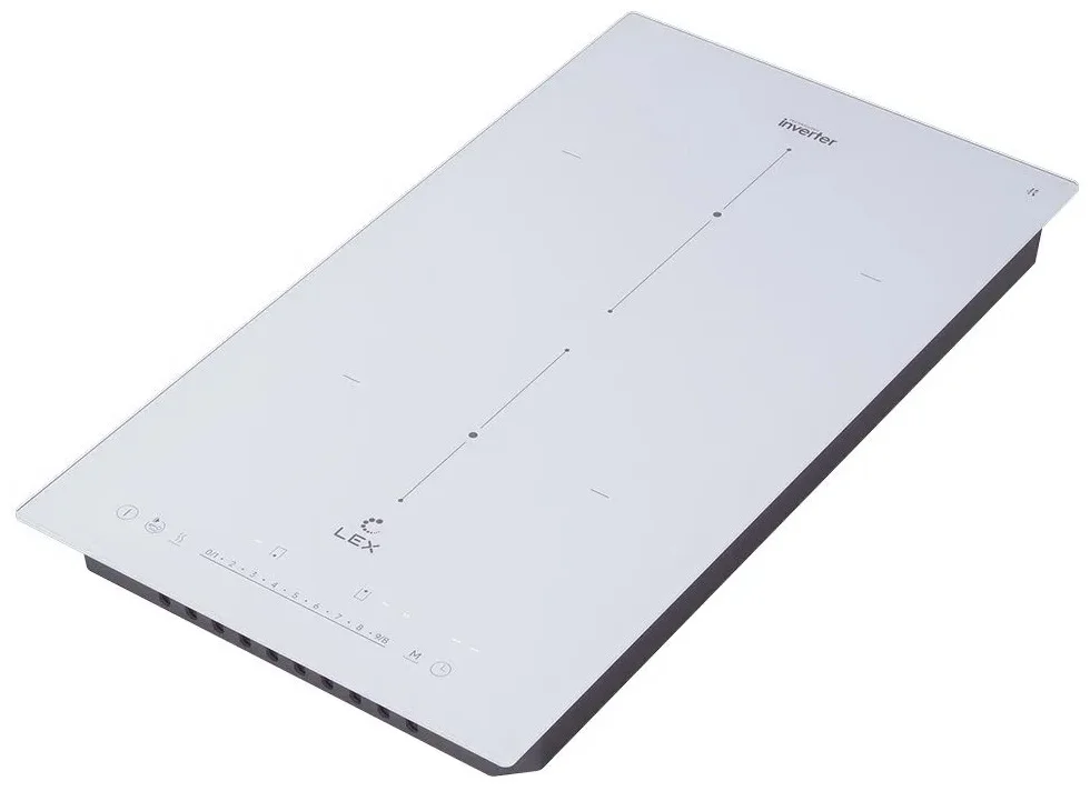 LEX EVI 321A I WH панель стеклокерамическая индукционная 2