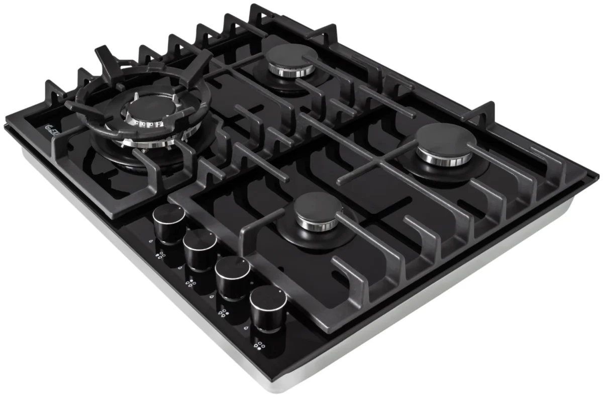 Встр-ая варочная газовая поверхность EXITEQ EXH-204 black, , шт 8